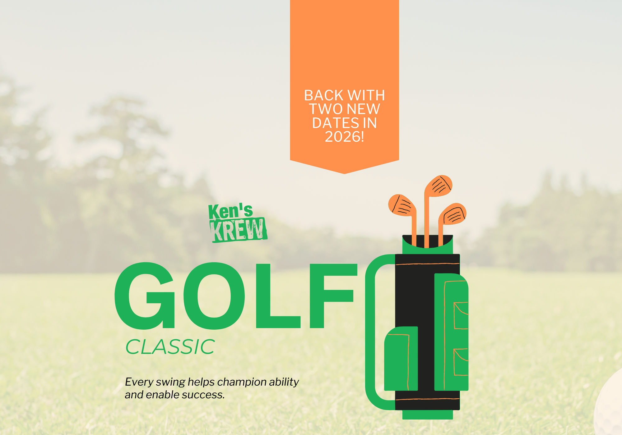 2026 Golf Website header